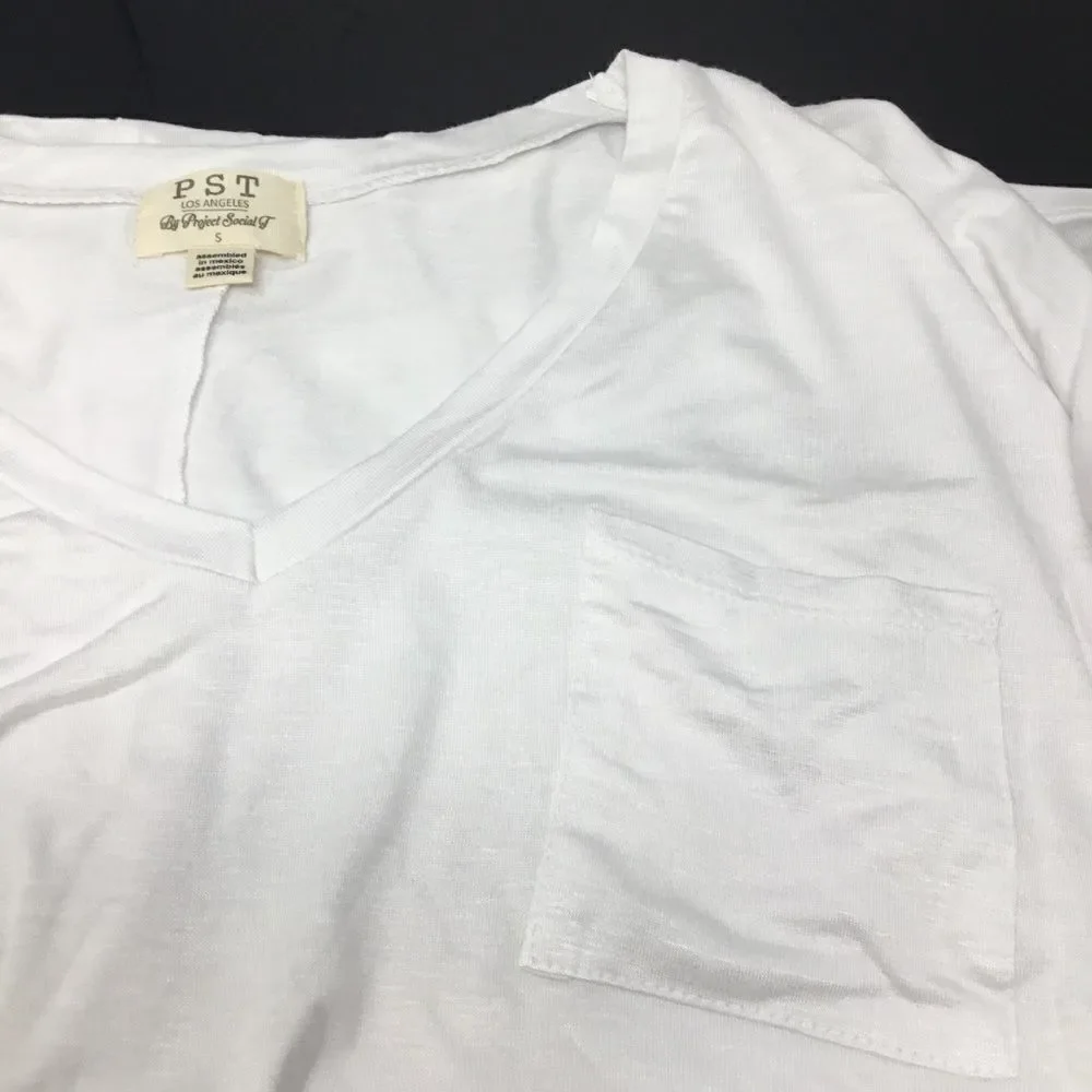 PST by Project Social T V-Neck Pocket Tee (D4) - Picture 6 of 6